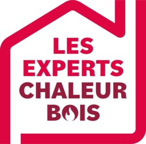 Logo Experts Chaleurs Bois Fond Blanc